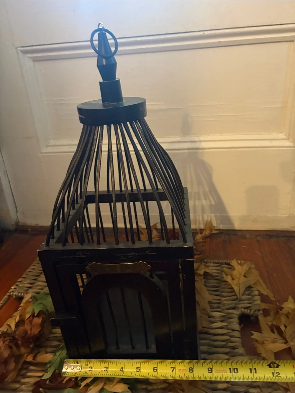 Vintage Wooden Birdcage unbranded